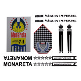 Adesivo Bicicleta Monareta 74 Águia Imperial Frete Grátis