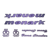 Adesivo Bicicleta Monark 2004 Barra Circular Frete Grátis Br