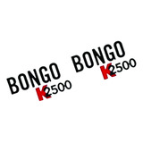 Adesivo Bongo K2500 Caminhão Kia 2018-2019 (par)
