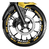 Adesivo Cb300f Twister 2023 Roda Interno E Externo Friso