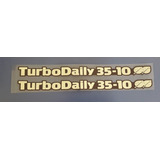 Adesivo Compatível Iveco Turbo Daily 3510 Metalizado 
