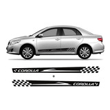 Adesivo Corolla Toyota Faixa Lateral Xrs Xli Xei Gli