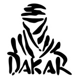 Adesivo Dakar 20x18cm - Várias Cores - Alta Qualidade