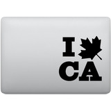 Adesivo De Notebook Eu Amo O Canadá - I Love Canada