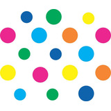 Adesivo De Parede Infantil 62 Bolinhas 4 Tam. Cores Vivas Cor 6 Cores