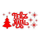 Adesivo Decorativo De Natal Para Vitrine 50x100cm