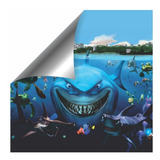 Adesivo Decorativo Pelicula De Segurança P/ Box Nemo Tubarão