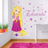 Adesivo Decorativo Princesa Rapunzel Baby (090x115)cm