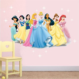 Adesivo Decorativo Princesas Da Disney Grande