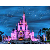 Adesivo Faixa Border Castelo Cinderela Disney 8m² 2,65 X 3,0