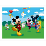 Adesivo Faixa Border Mickey Mouse Disney Minnie 3m² 1,50x2,0
