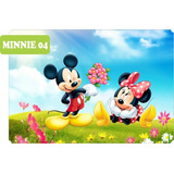 Adesivo Faixa Border Mickey Mouse Disney Minnie 4m² 2,00 X 2,00