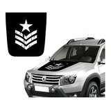 Adesivo Faixa Capo Compatível Renault Duster Militar 029 Cor Escolha Cor Nas Mensagens