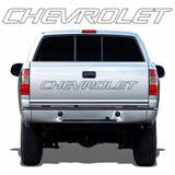 Adesivo Faixa Tampa Traseira Chevrolet Preto 2001 02 03 04