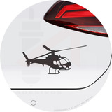 Adesivo Helicoptero Piloto Helimodelismo Carro Moto Notebook