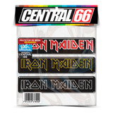 Adesivo Musica Banda Iron Maiden Logos Resinado