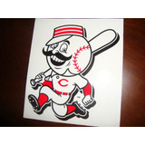 Adesivo Oficial Baseball Do Cincinnati Reds - Beisebol
