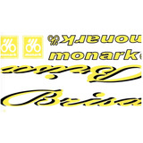 Adesivo Para Bicicleta Antiga Monark Brisa Varias Cores
