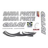 Adesivo Para Bicicleta Caloi Barra Forte Branco Frete Grátis