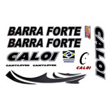 Adesivo Para Bicicleta Caloi Barra Forte Preto Frete Grátis