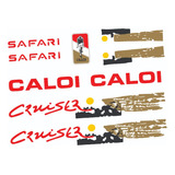 Adesivo Para Bicicleta Caloi Cruiser Safari - Frete Grátis