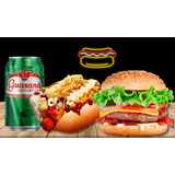 Adesivo Parede Decorativo Trailer Hambúrguer Carrinho