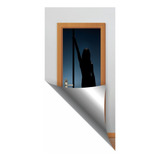 Adesivo Porta Parede Silhouetta Feminina Pole Dance Sensual