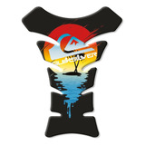 Adesivo Protetor Tanque Quiksilver Resinado 18cm X 13cm