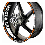 Adesivo Roda Friso Refletivo Cbr 1000rr 600rr + Interno La