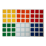 Adesivo Rubik, Dayan, Shengshou 3x3 P/ Cubo Mágico De 57mm
