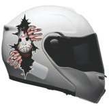 Adesivo Sexta Feira 13 Jason 3d Capacete Baú Tanque