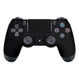 Adesivo Skin Carbono Compatível Controle Ps4 