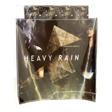 Adesivo Skin Para Ps3 Slim Heavy Rain Console E 4 Controles