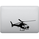 Adesivo Tablet Notebook Pc Aviador Helicóptero Aviação