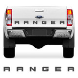 Adesivo Tampa Traseira Ranger 2012 2013 2014 15 A 2020 Cinza