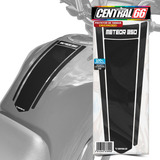 Adesivo Tanque Envernizado Royal Enfield Meteor 350 Gravata Cor Preto Total