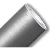 Adesivo Vinil Grafite Aço Escovado Premium Geladeira 2m X 1m