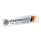Adesivo Volkswagen Alemanha Keep A Great Thing Going Vw 