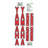 Adesivos Advertência Precaução Para Todas Yamaha Dt 180