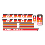 Adesivos Antiga Bicicleta Caloi Barra Forte Sl 1982 Vermelho
