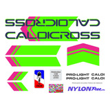 Adesivos Antiga Caloicross Pro Light Nylonfree Verde/rosa