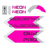 Adesivos Antiga Caloicross Pro Neon Aro 20 Rosa