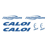 Adesivos Caloi Aluminum Azul Mtb Montain Bike