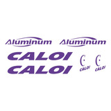 Adesivos Caloi Aluminum Violeta (roxo) Mtb Montain Bike
