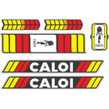 Adesivos Caloi Berlinetinha 1979 Amarelo E Vermelho
