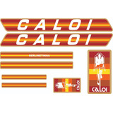 Adesivos Caloi Berlinetinha 1982 Laranja