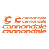 Adesivos Cannondale Mtb Montain Bike Laranja