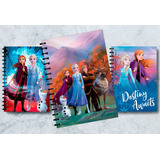 Adesivos Capa De Caderno Frozen [ 01 ] Princesas Infantil