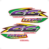 Adesivos Compatível Moto Honda Cg Titan 125 Cdi 1999/2000