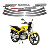 Adesivos Dafra 150 2008 A 2009 Speed Kit 10199 Cor Cinza